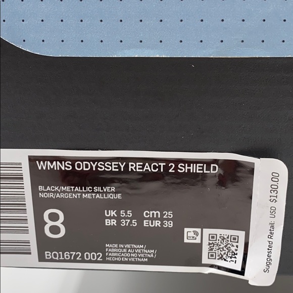 Nike Odyssey React Shield 2 Running Shoes Women - Picture 10 of 11